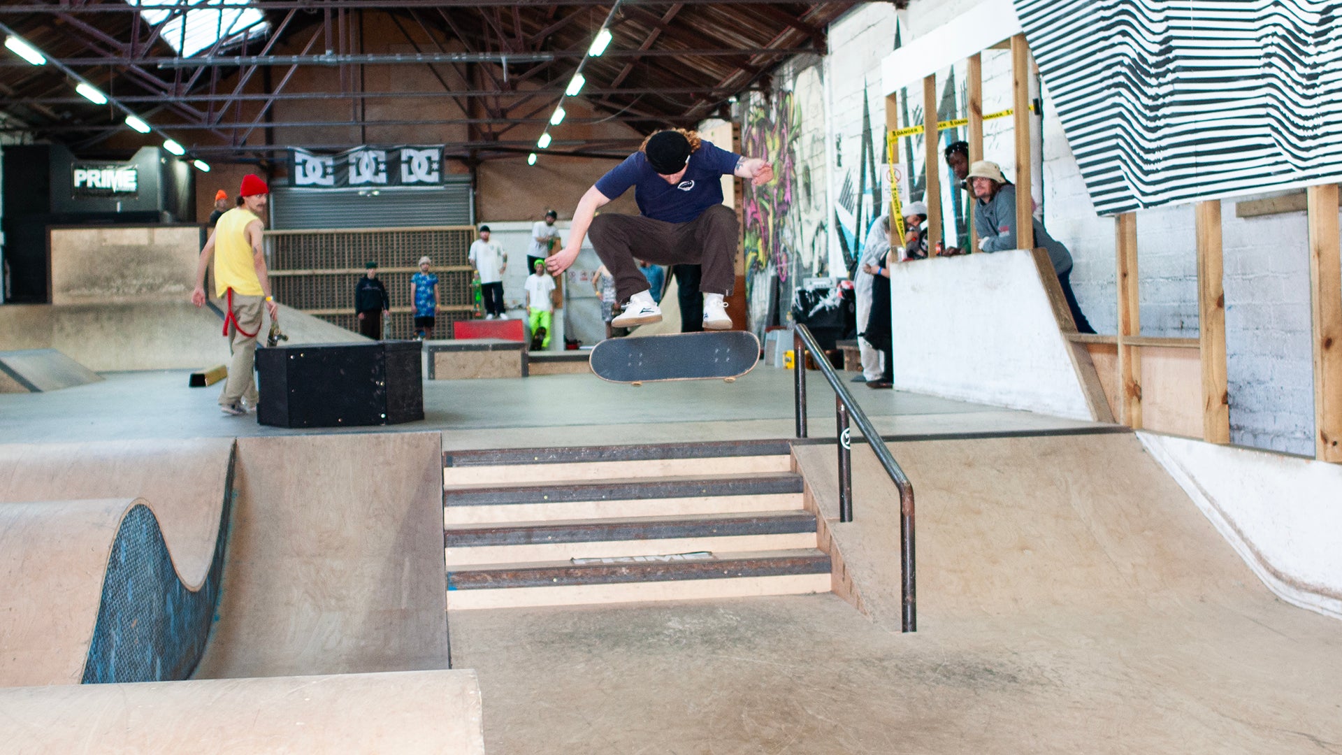 Max Kraushar at Prime Halloween 23 Skateboard Jam