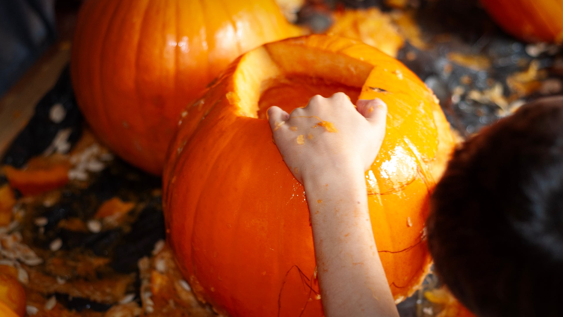 Pumpkin Carving at Prime Skateboard Park for Halloween 23