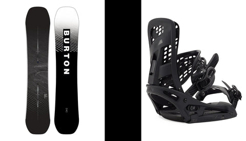 Burton Snowboard and Bindings