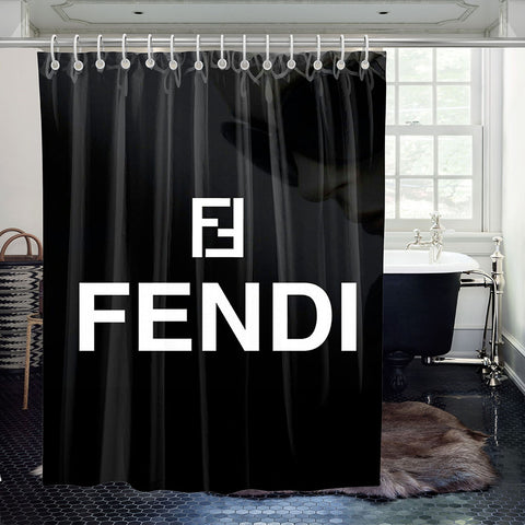 fendi shower curtain