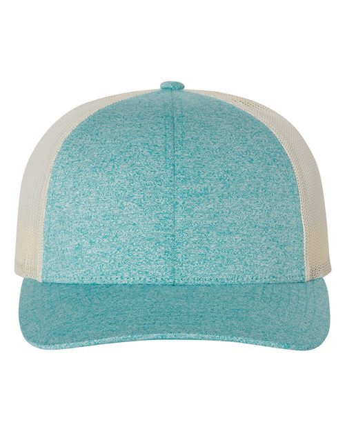 Monogram Cap - Richardson Low Pro Heather Trucker Cap - Embroidered