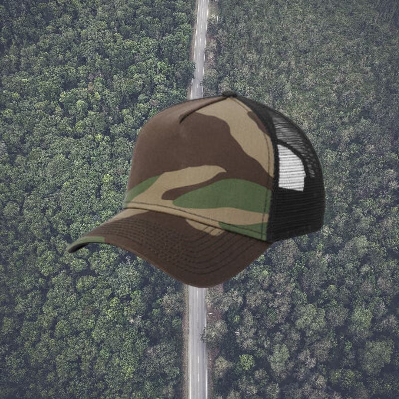 Monogram Cap Embroidery - New Era® Snapback Trucker Cap
