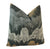 Cascadia Noir Pillow Cover | Charcoal, Black and Camel Tones | Kelly Wearstler