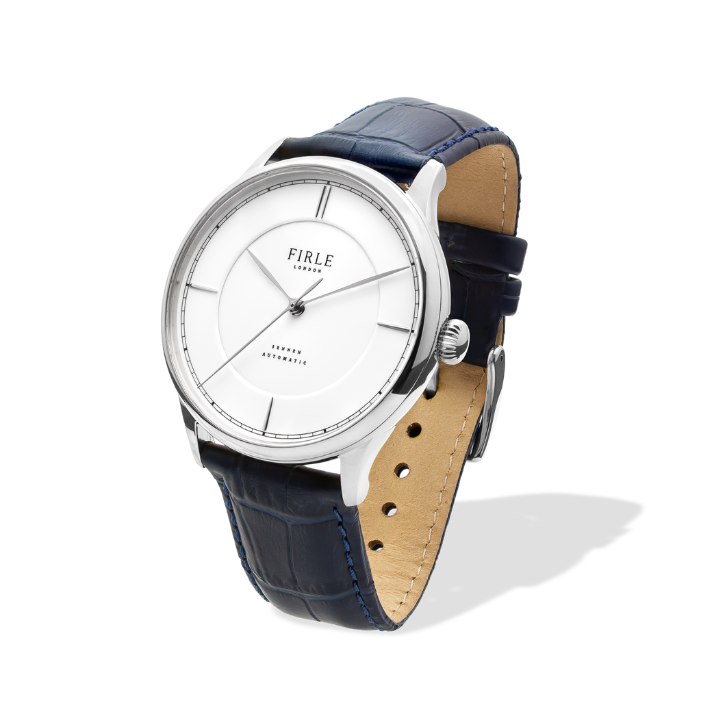 White Silver Watch | White and Silver Watches Online | Firle Watches