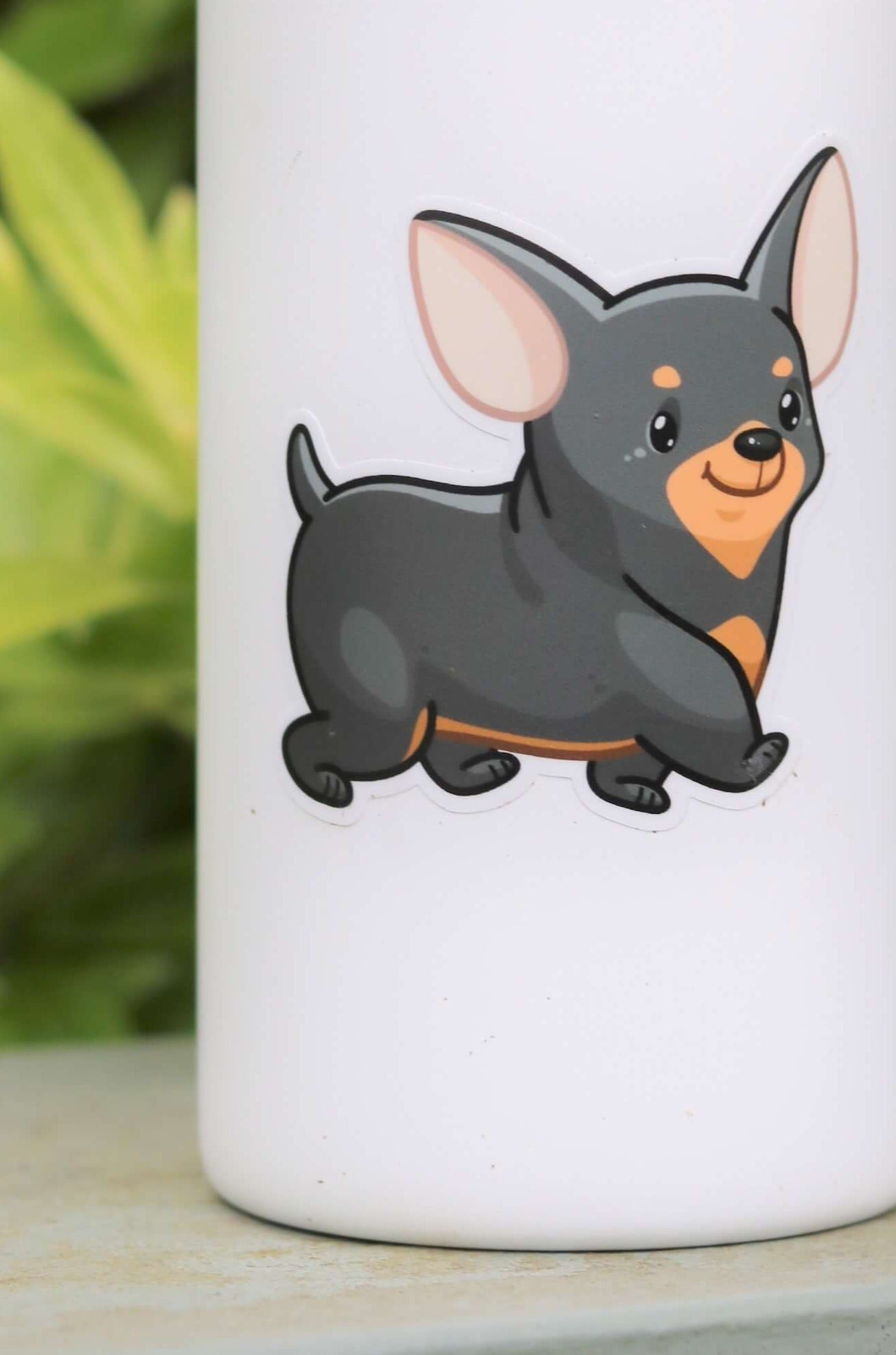 Salida perspectiva exagerar Chubby Chihuahua Sticker | Cute Dog Sticker For Kids – Soshl Tags