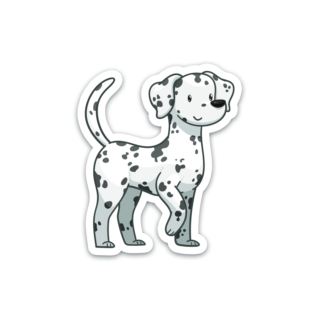 Dalmatian Sticker | Perfect Gift For Fireman – Soshl Tags