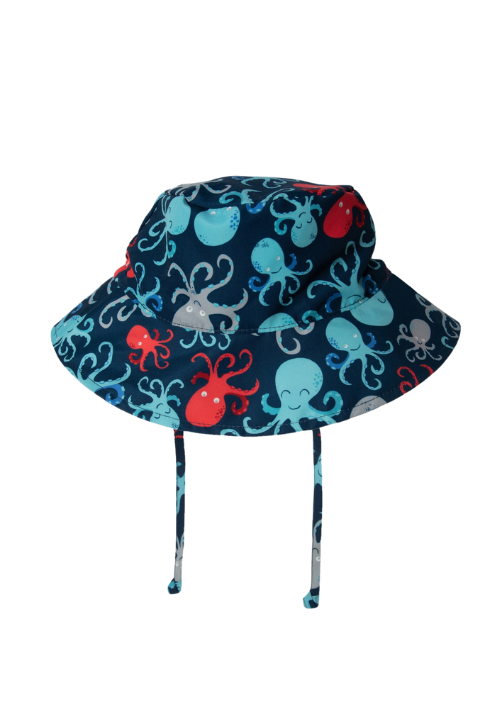Royal Blue Basic Round Sun Protection Hat – Kidslik Mix