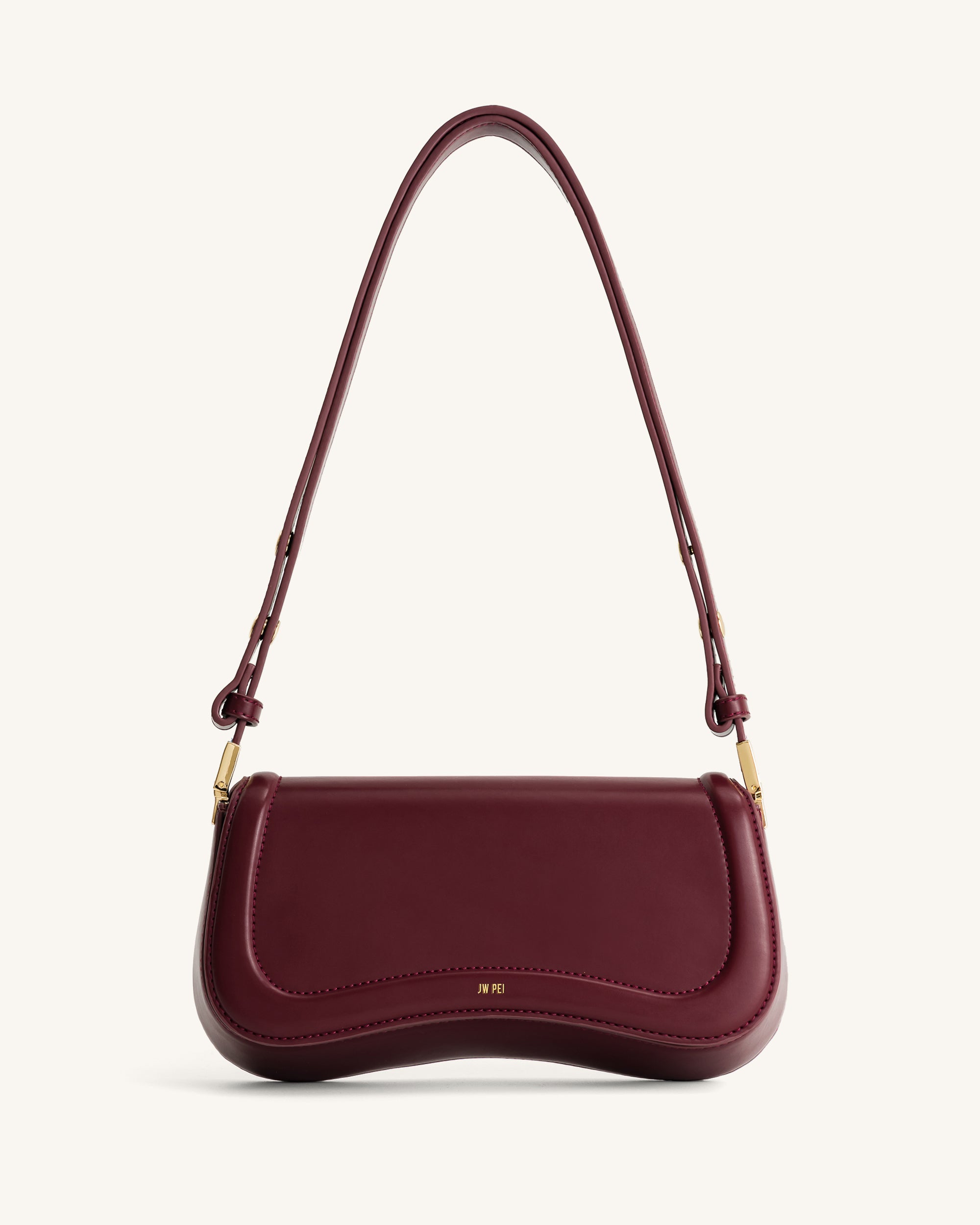 Joy Shoulder Bag - Deep Claret - JW PEI UK product image