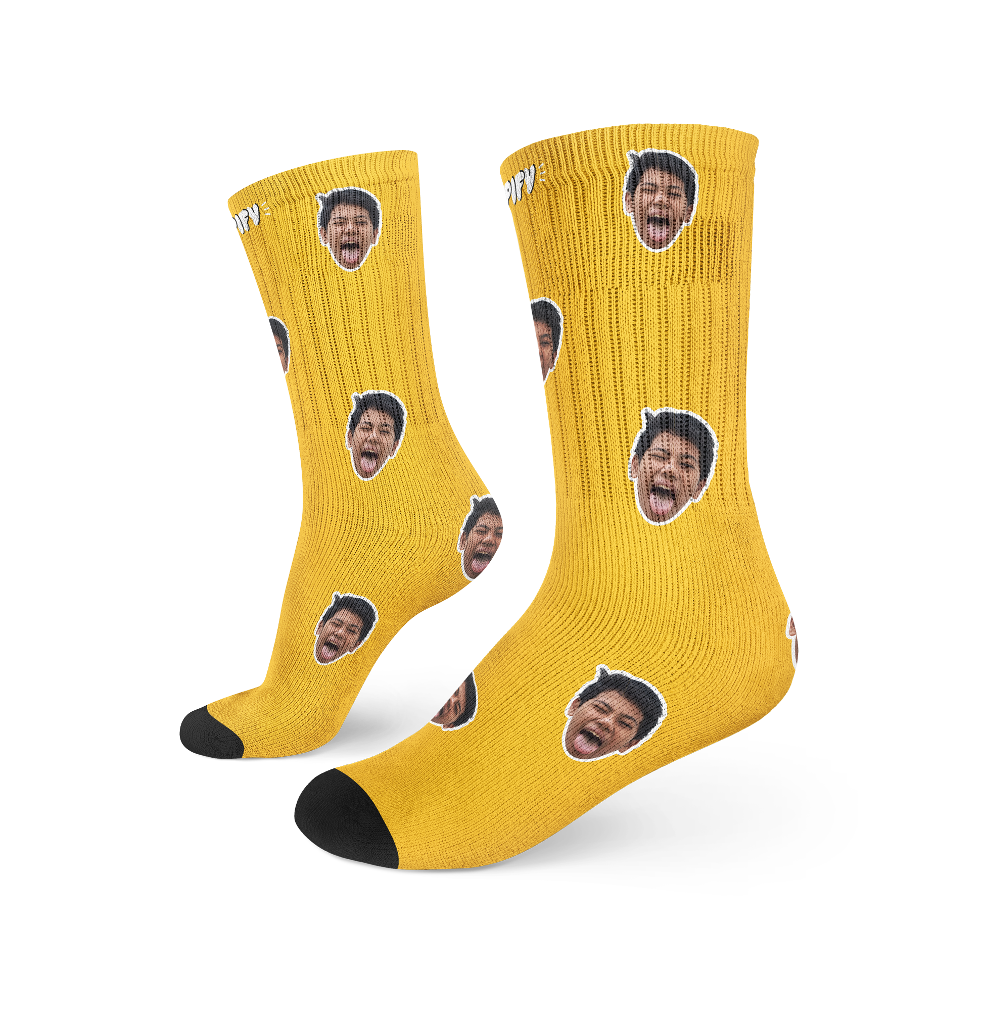 Download Plain Custom Face Socks - Happify Socks