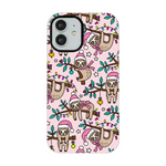 Load image into Gallery viewer, Christmas Sloth Phone Case
