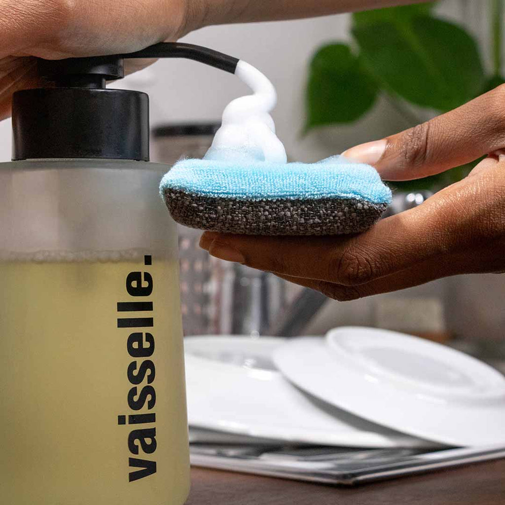 Eponge à vaisselle Lavable Réutilisable en Toile de Jute - Achetez