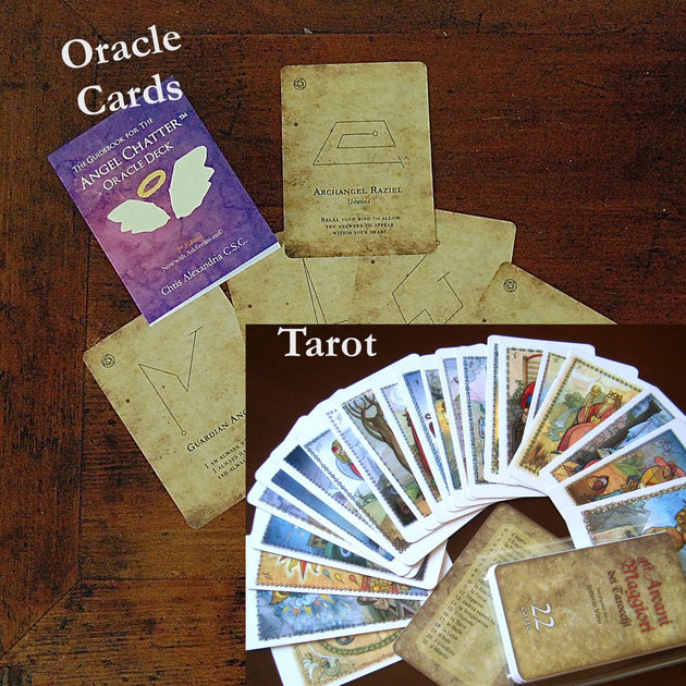 Oracle Cards vs. Tarot Cards Angel Chatter