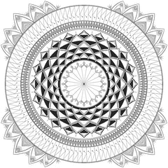 Archangel Zadkiel's Mandala