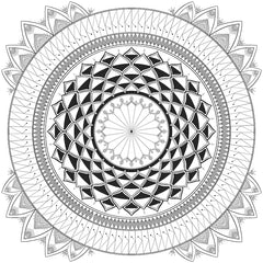 Archangel Zadkiel's Mandala