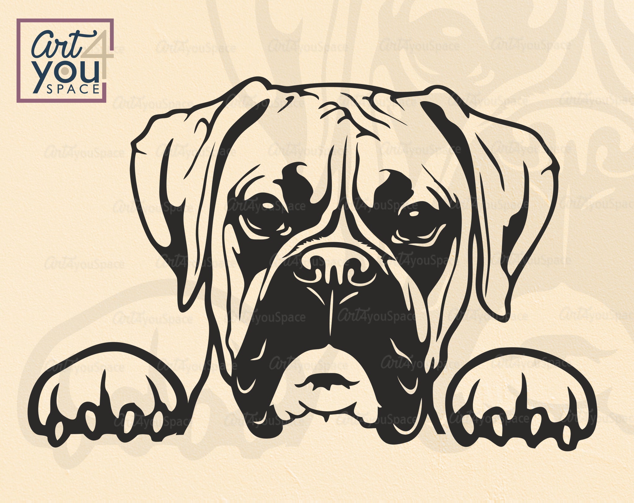 Boxer SVG PNG DXF Download, Clipart, Vector, Cricut – Art4youSpace