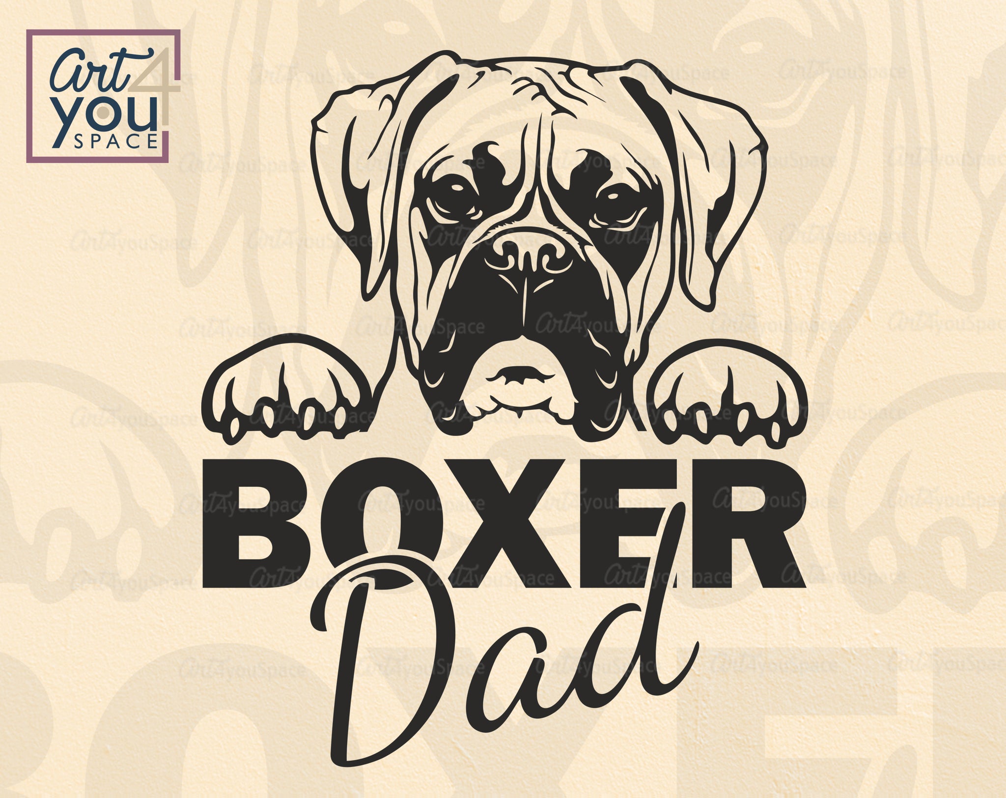 Boxer SVG PNG DXF Download, Clipart, Vector, Cricut – Art4youSpace