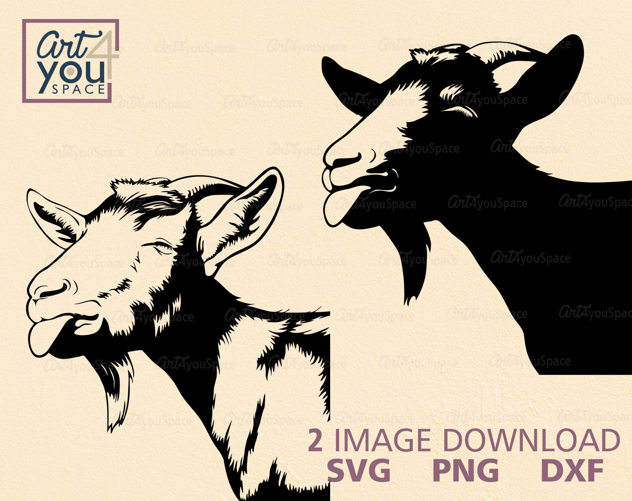 dairy goat clipart