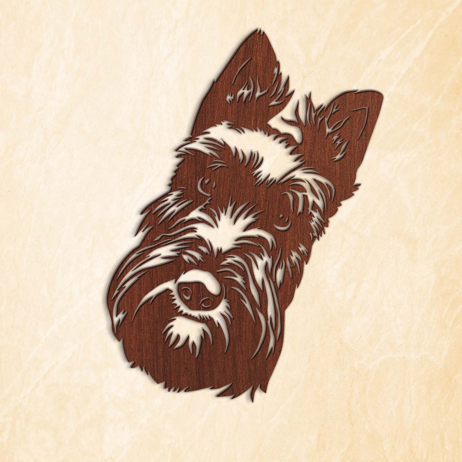 Scottish Terrier Dog SVG PNG DXF, Vector Clipart, Laser, PrintableAart