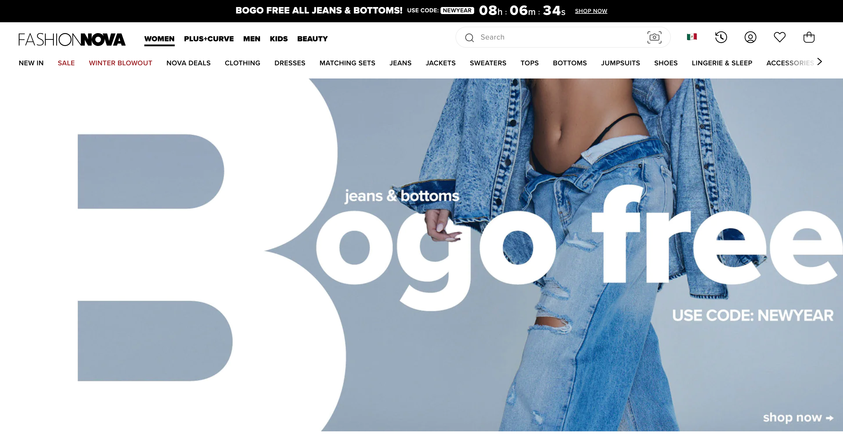 fashion nova online store
