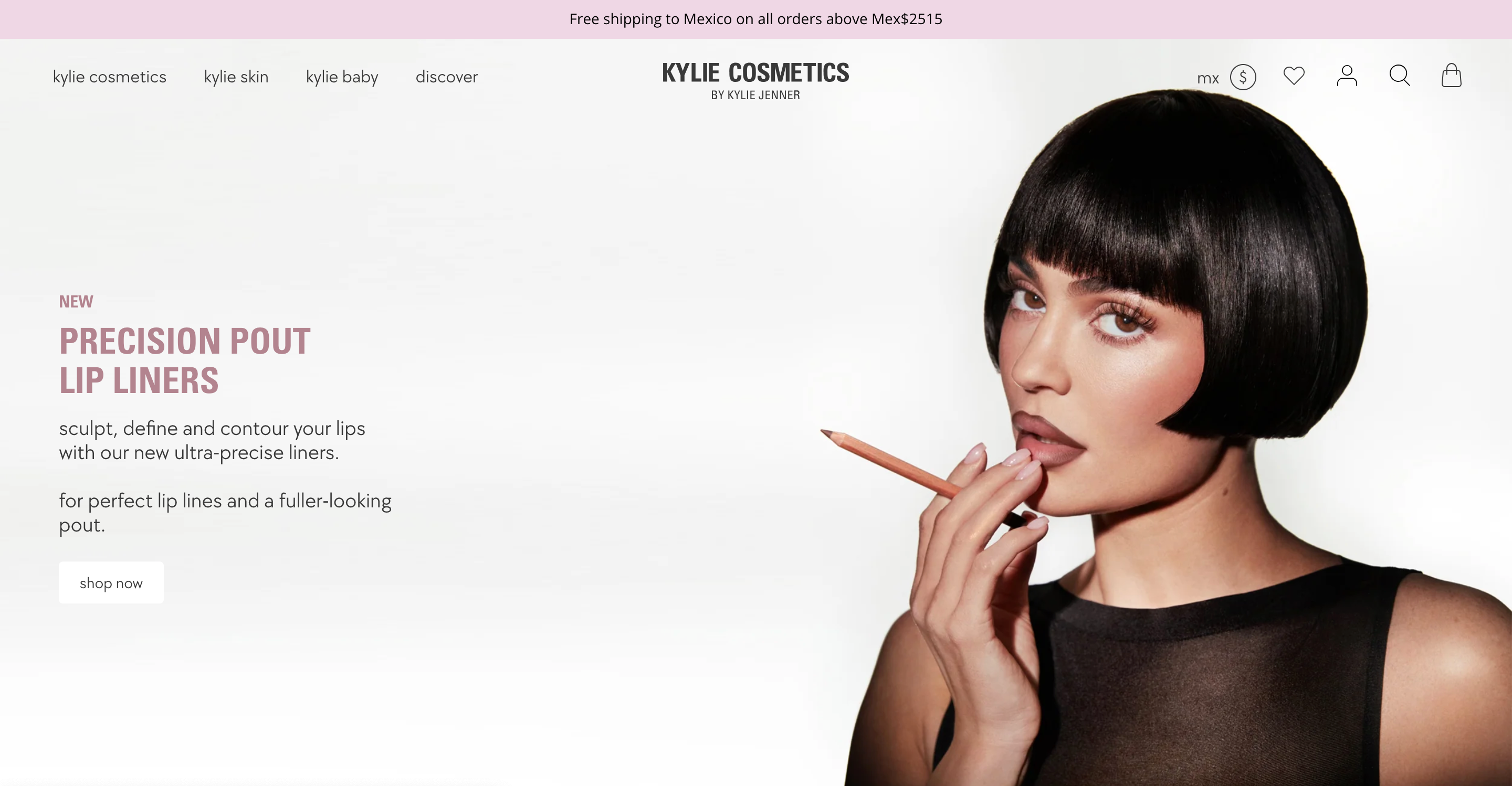 kylie cosmetics online store