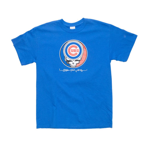 Cubs Steal Your Base Tie Dye Cotton T-Shirt 