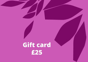 A £125 gift card on magenta background.