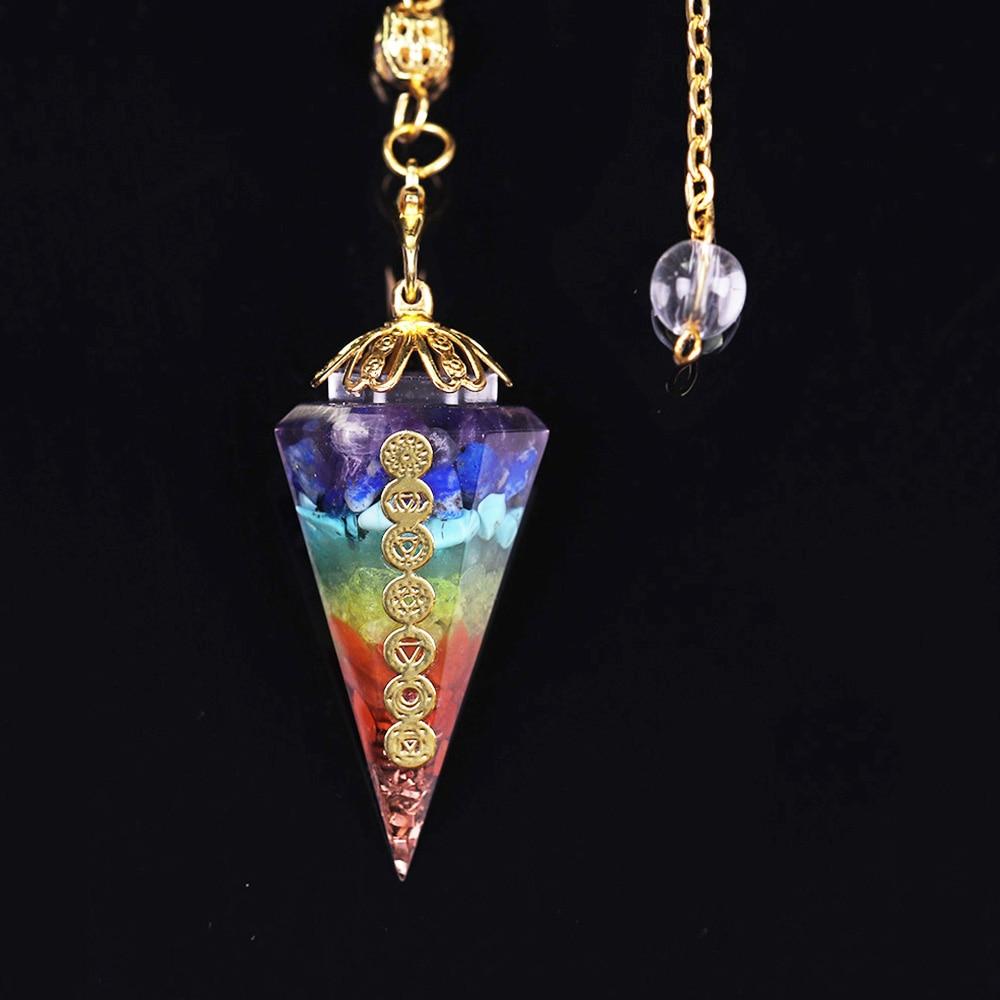 Self Discovery - 7 Chakras Glowing In The Dark Shri Yantra Pendant Nec -  Satori Jewelry