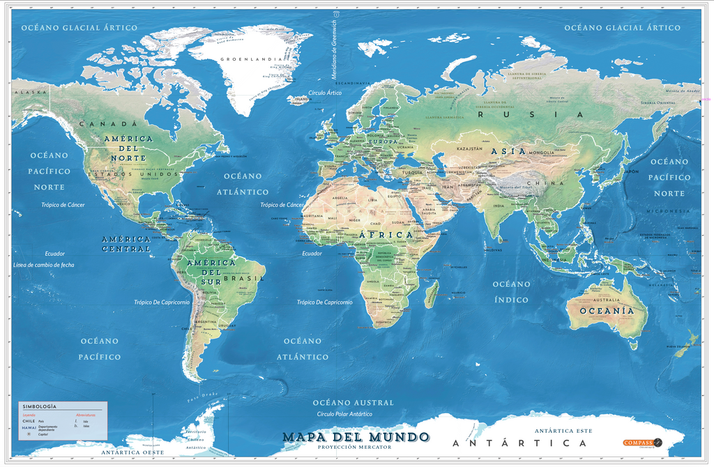Mapas Gratis del Mundo – Editorial Compass