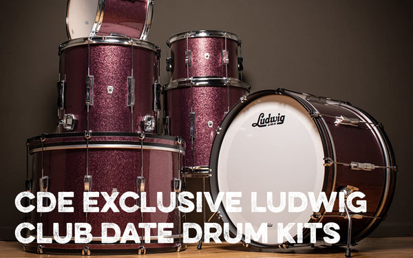 CDE Exclusive Ludwig Club Date Drum Kits – Chicago Music Exchange