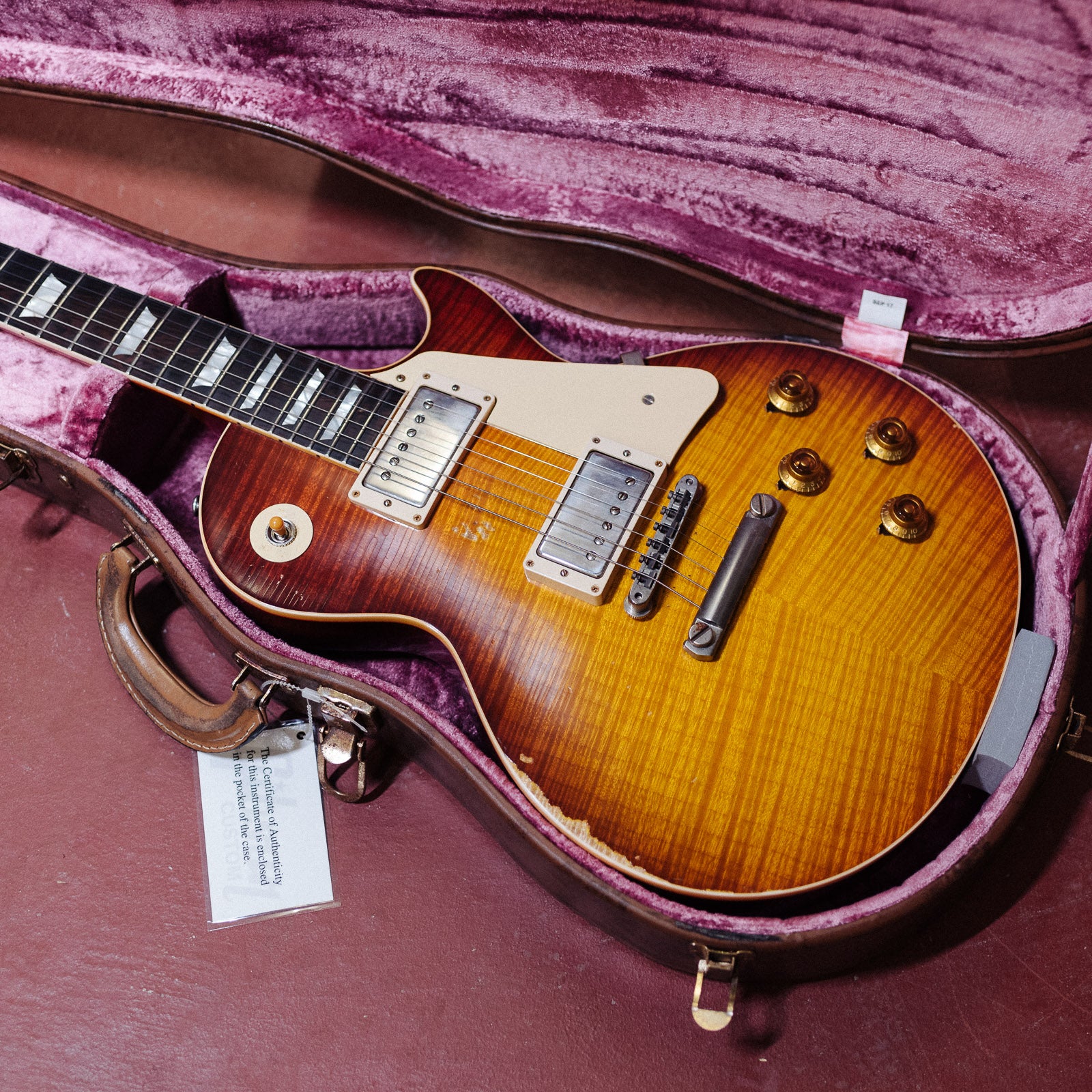 02.16.21 - Fresh Vintage Gear cmefreshvintagegear - Gibson 1959 Les Paul Standard Pearly Gate Neck Profile 2017 Slow Iced Tea Fade - U3228625709-1.jpg__PID:07bee2d7-477b-42d1-b8ad-7d6ebceb7e4f