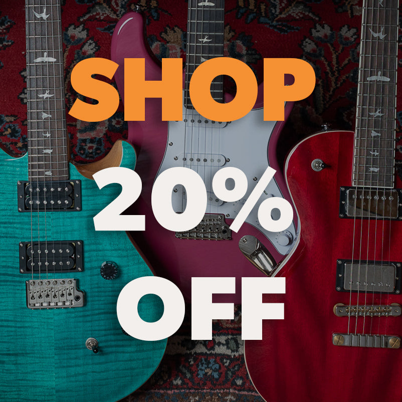 20% off PRS SE models