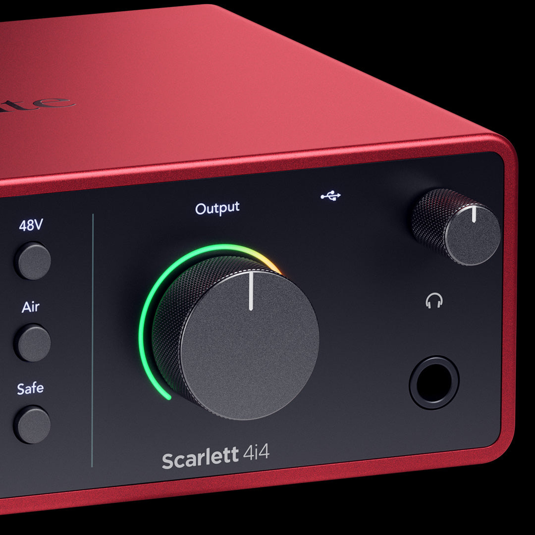 Focusrite Scarlett Solo 4th Gen USB 2x2 Audio Interface