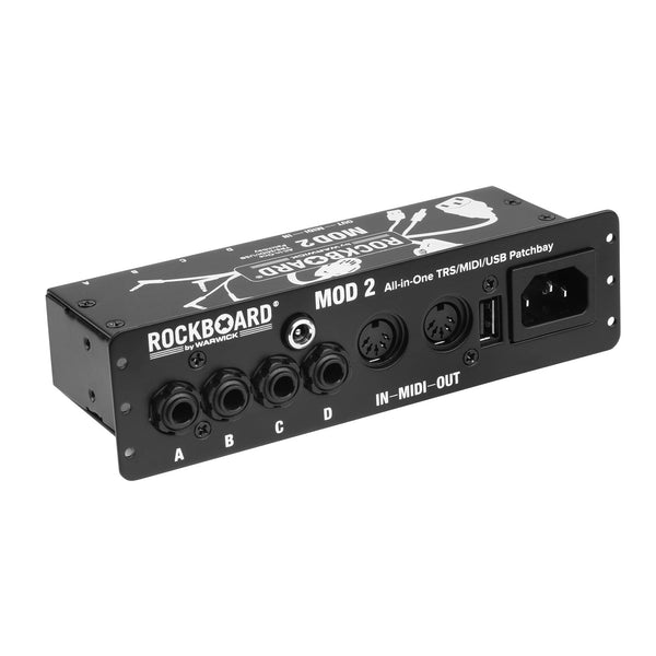 RockBoard Modul 1 w/XLR and Removable Faceplate Black