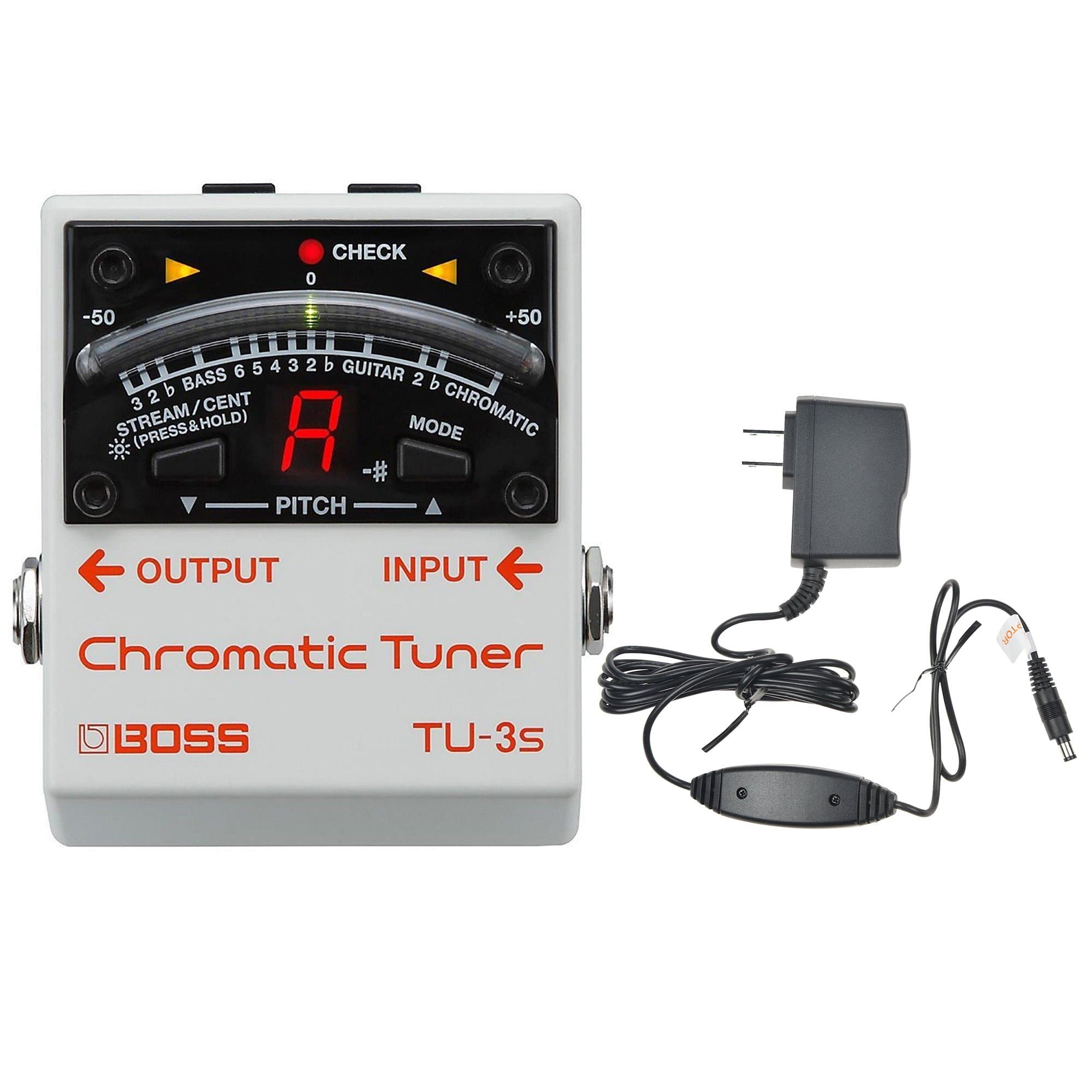 grinende At lyve ubehagelig Boss TU-3S Chromatic Tuner Bundle w/ Boss PSA-120S2 Power Supply – Chicago  Music Exchange
