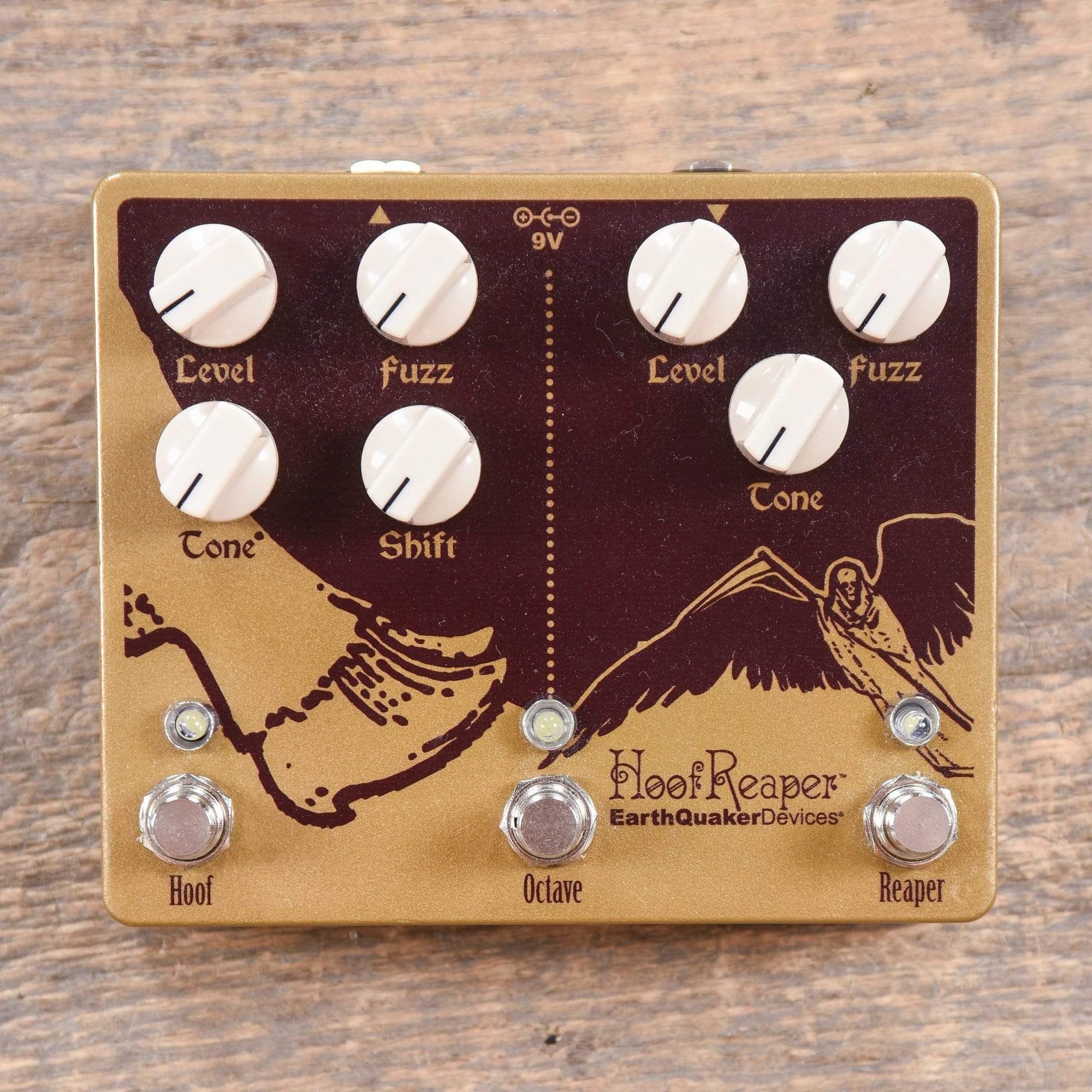 EarthQuaker Devices Hoof Reaper v2 Dual Fuzz w/Octave Up