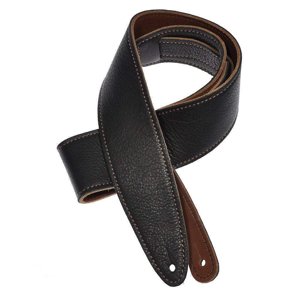 El Dorado Durango Suave Leather Guitar Strap  Inch - Black & Congac –  Chicago Music Exchange