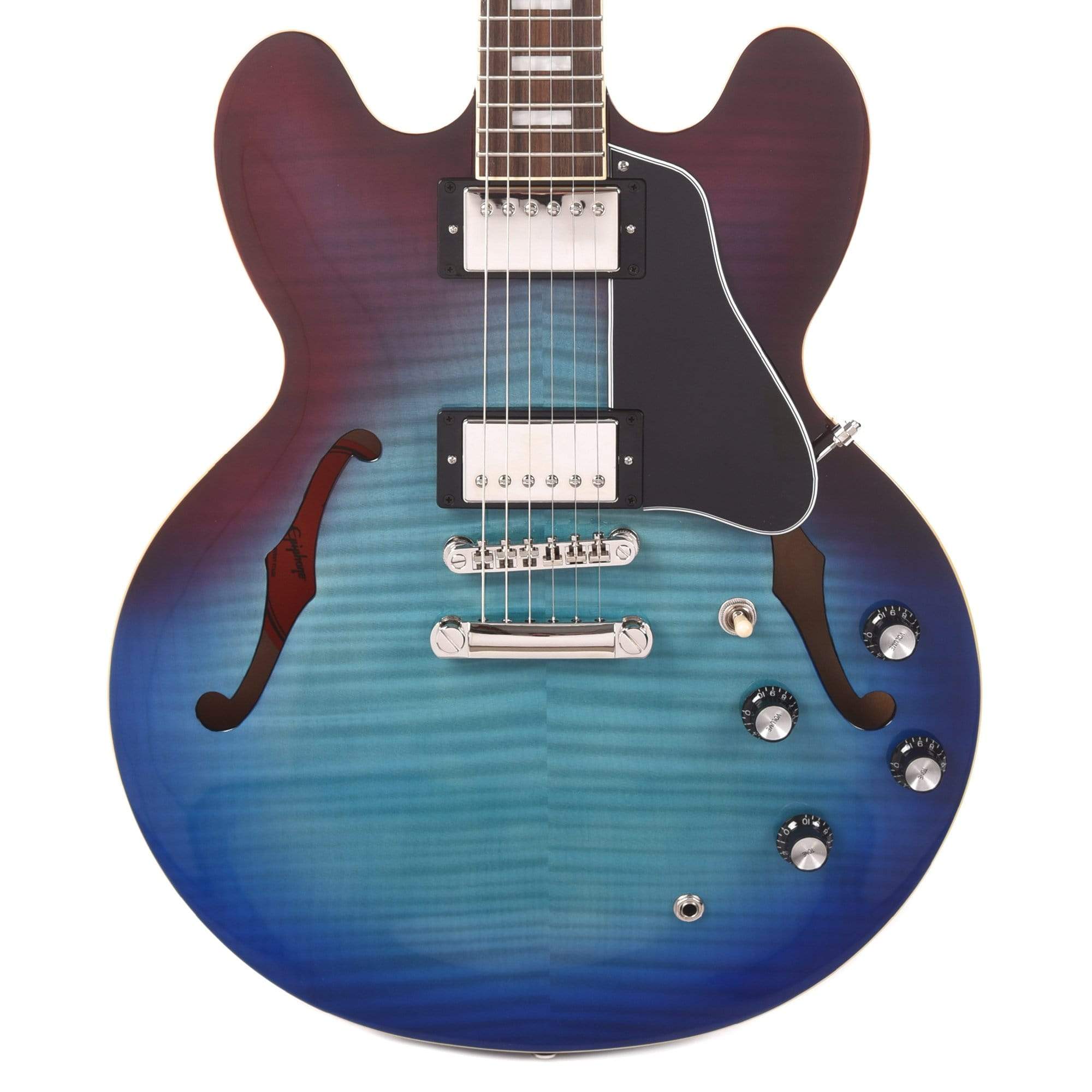 Epiphone Inspired by Gibson ES-335 Figured Blueberry Burst – Chicago ...