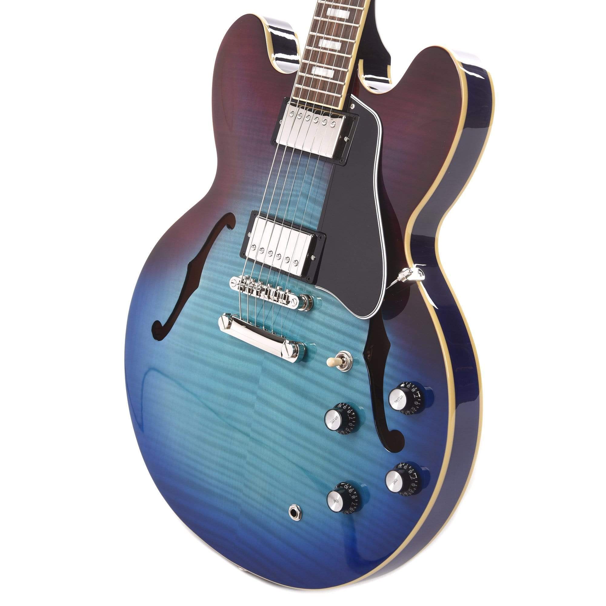 Epiphone Inspired by Gibson ES-335 Figured Blueberry Burst – Chicago ...