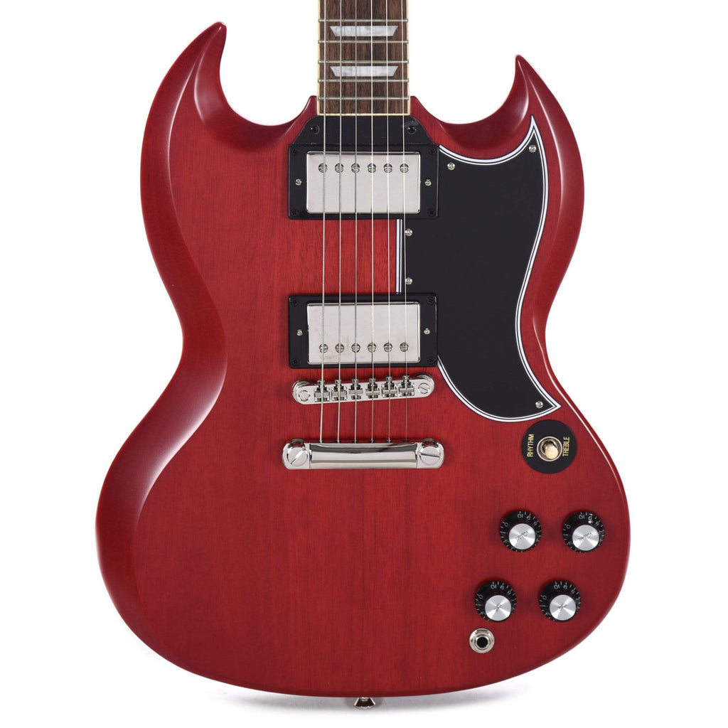 Caso cubrir referir Epiphone Inspired by Gibson 1961 Les Paul SG Standard Aged '60s Cherry –  Chicago Music Exchange