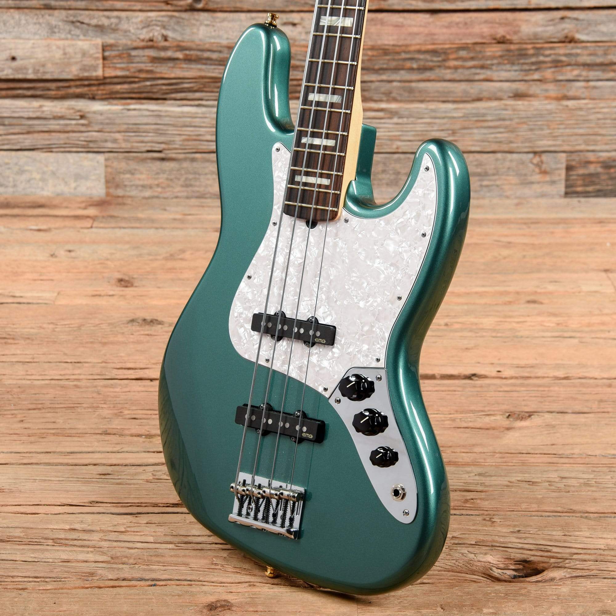 Fender Adam Clayton Signature Jazz Bass Sherwood Green Metallic 2014