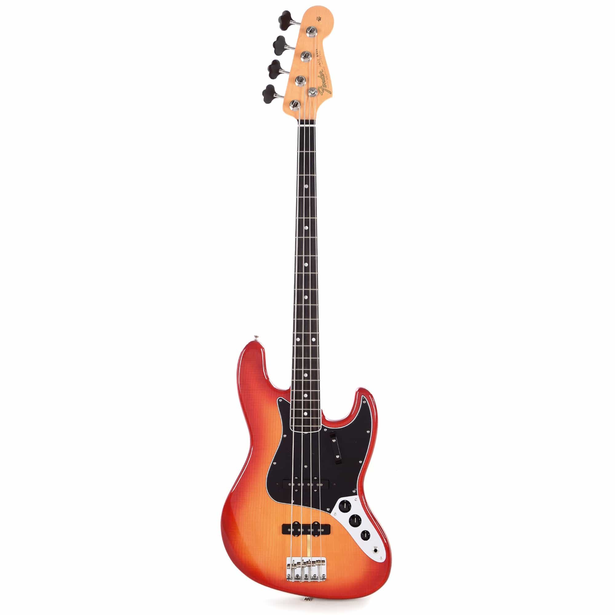 Fender Rarities American Original '60s Flamed Ash Jazz Bass Plasma Red Burst