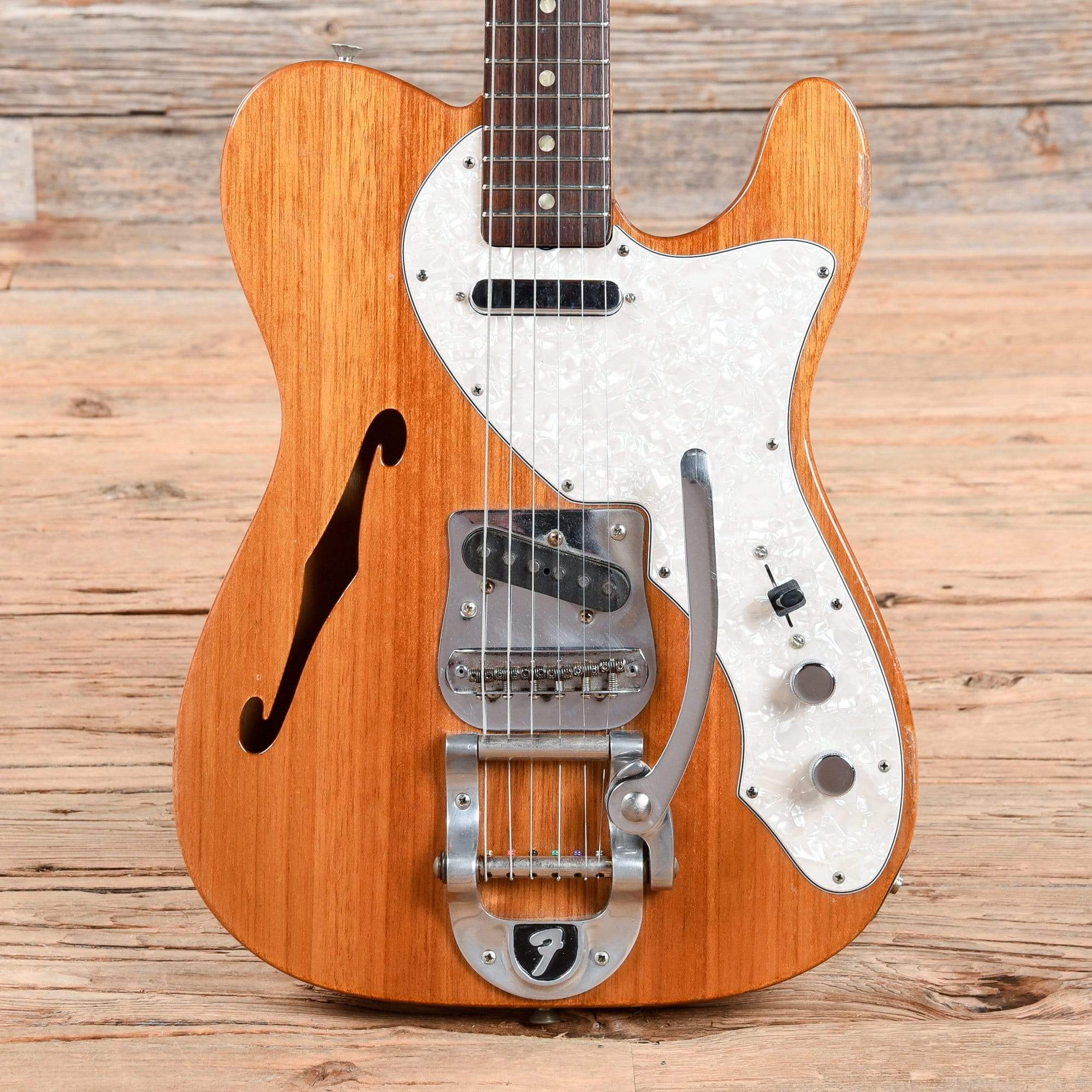 mahogany thinline telecaster