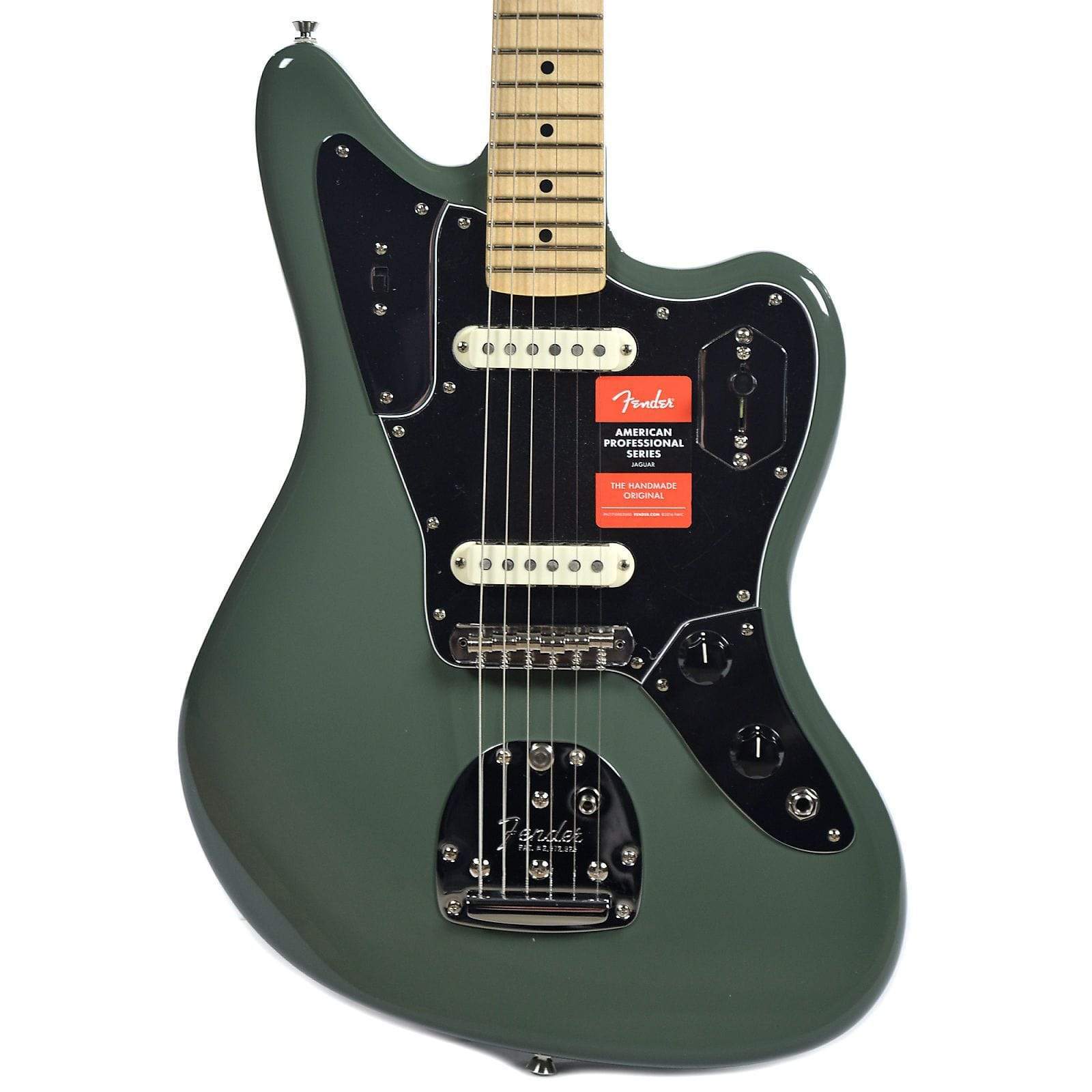 fender american professional jaguar olive green