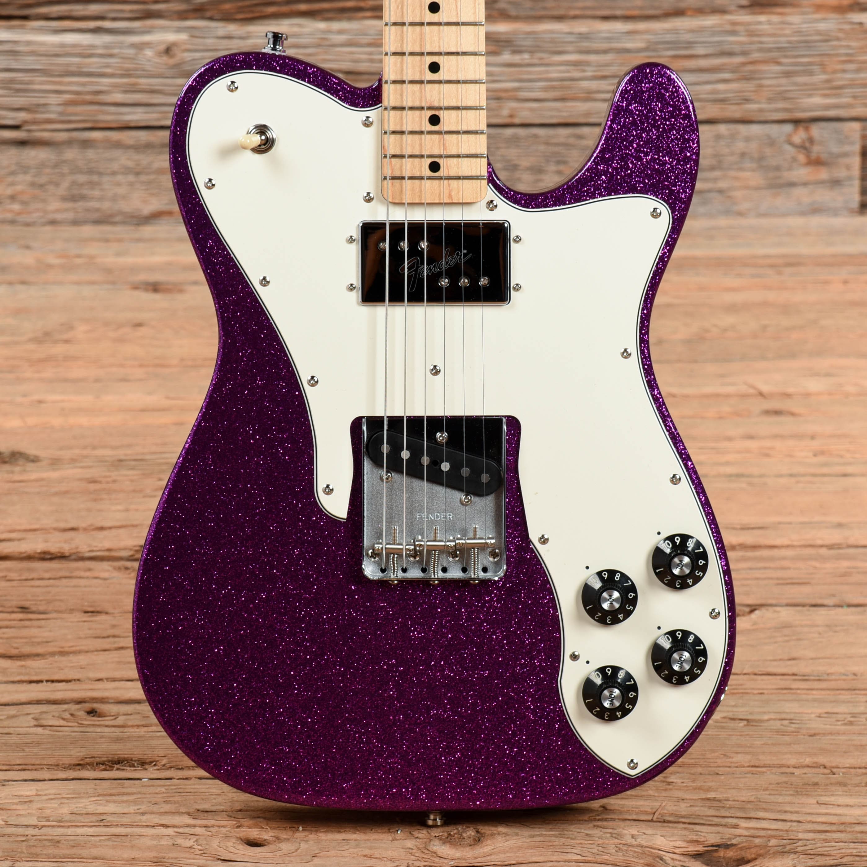 telecaster purple sparkle