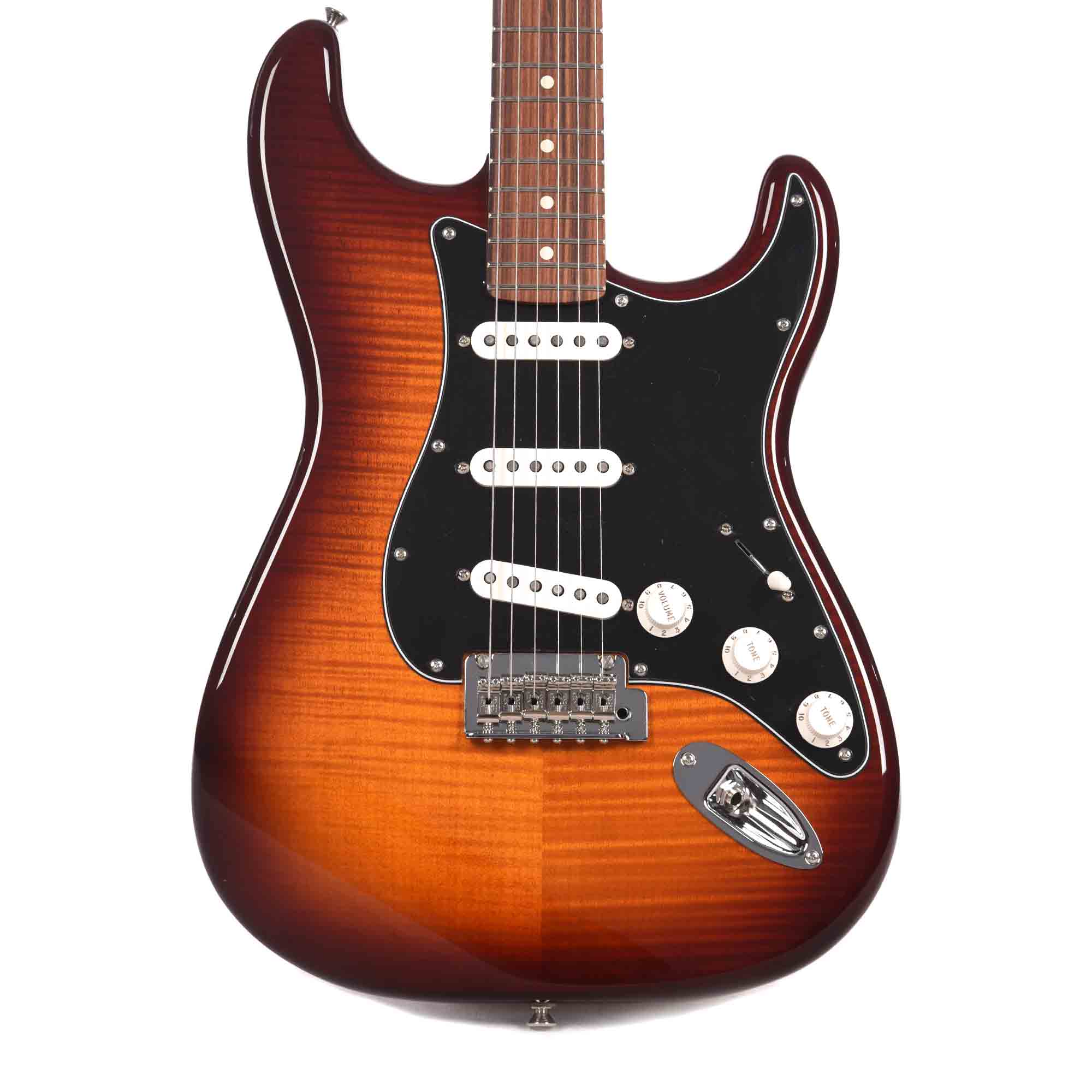 Fender Player Stratocaster Plus Top Tobacco Sunburst – Chicago Music ...