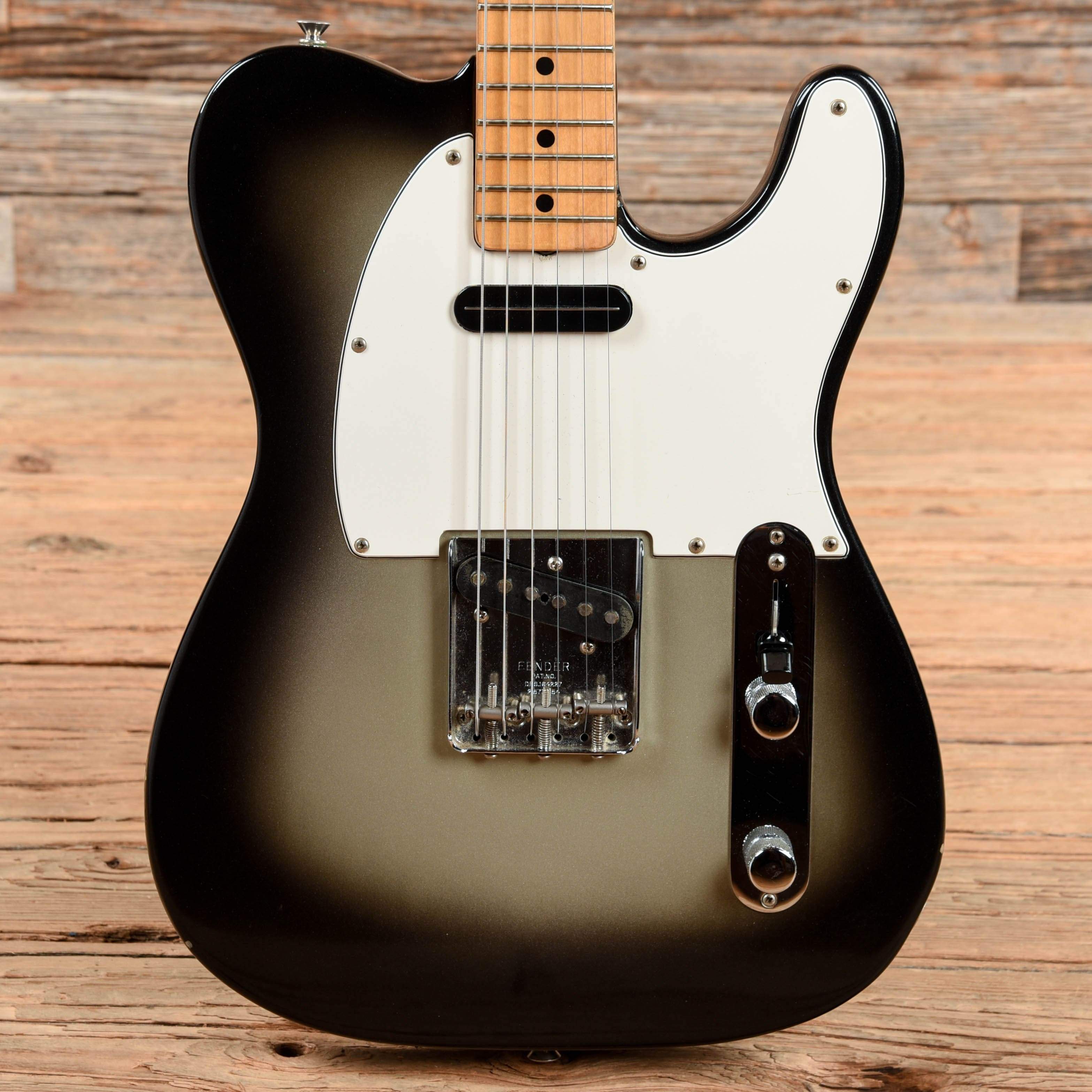 fender telecaster silverburst