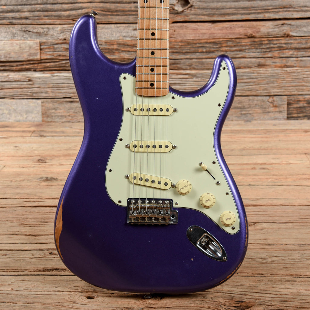 fender stratocaster purple metallic