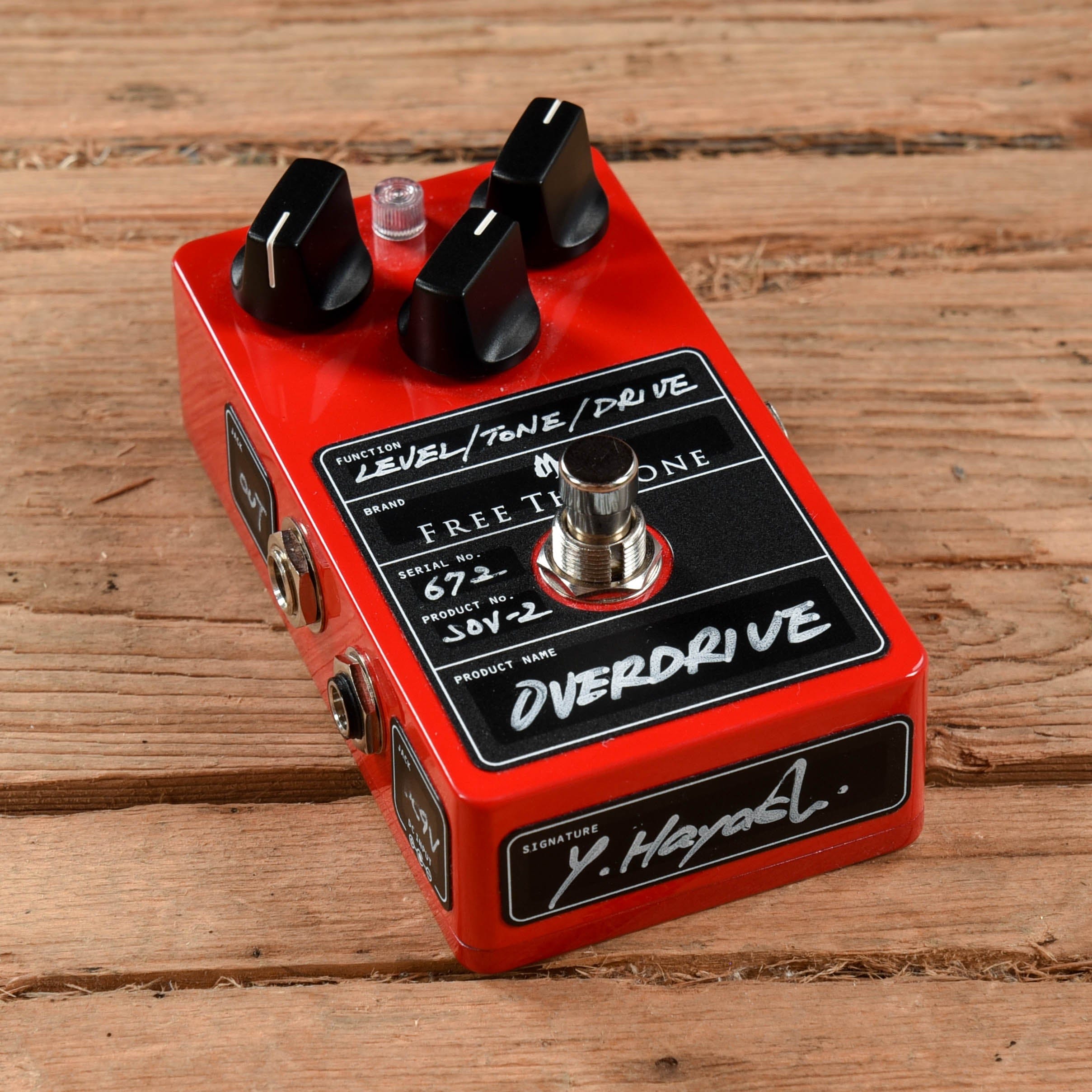 61%OFF!】【61%OFF!】Free The Tone SOV-2 OVERDRIVE フリーザトーン