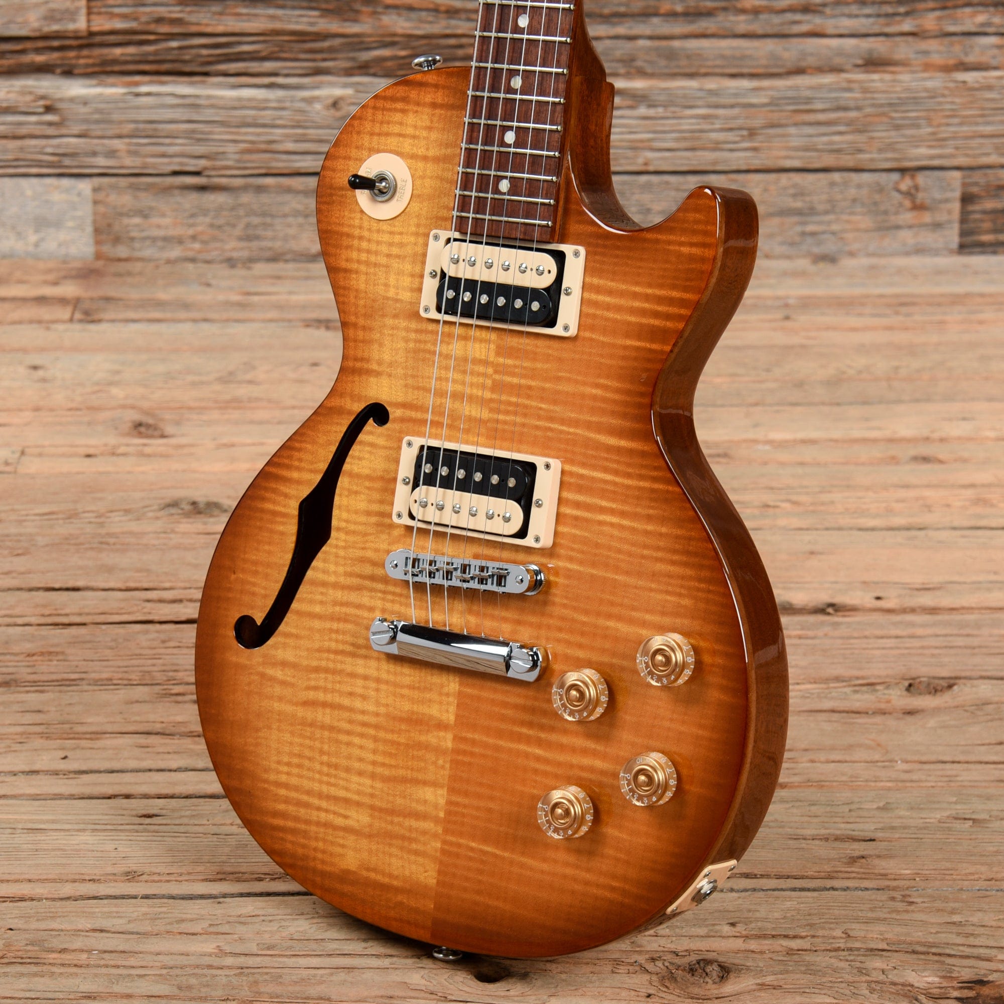 Gibson Les Paul Special Semi-Hollow Caramel Burst Electric Guitars / Semi-Hollow