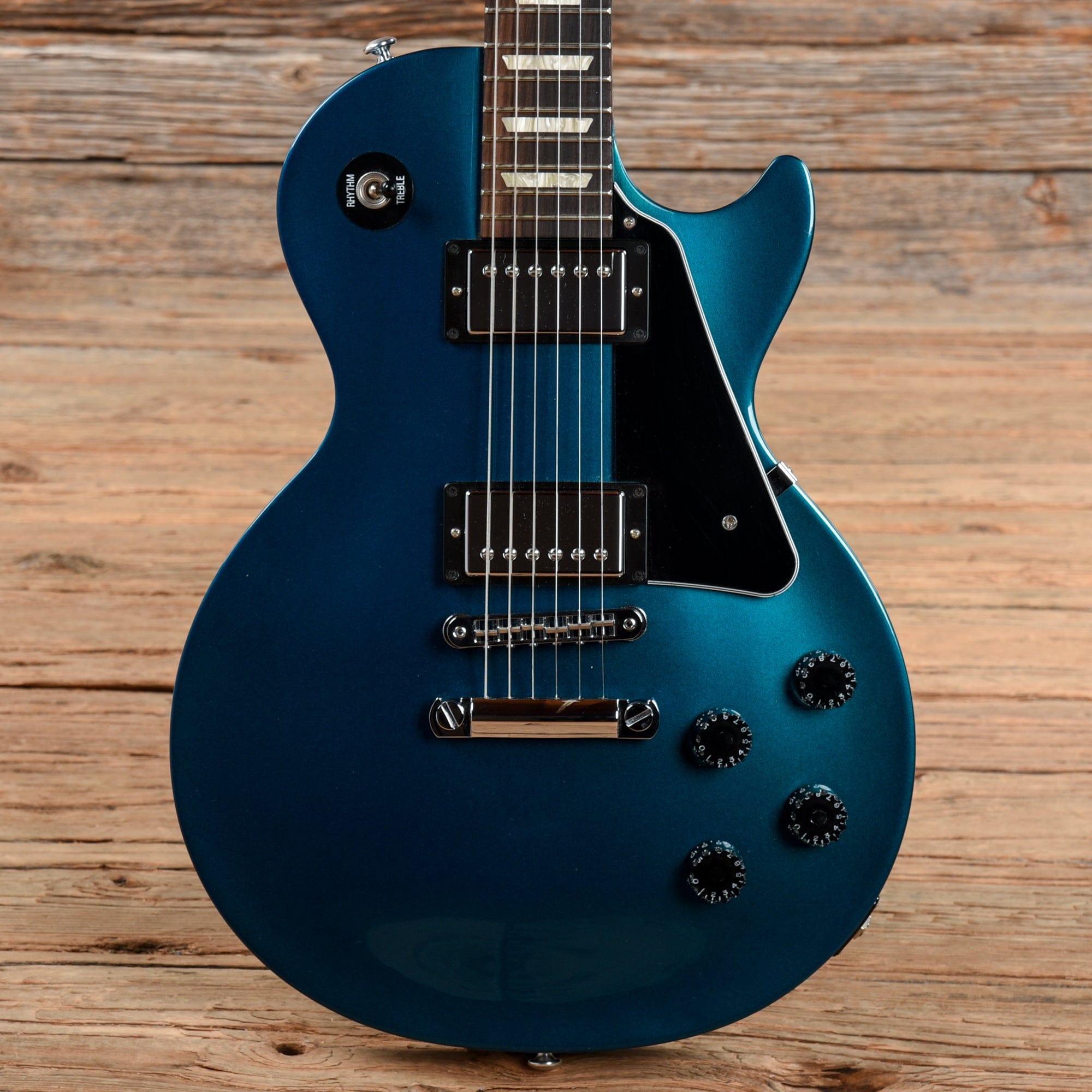 Gibson Les Paul Studio Blue Sparkle 2014 – Chicago Music Exchange
